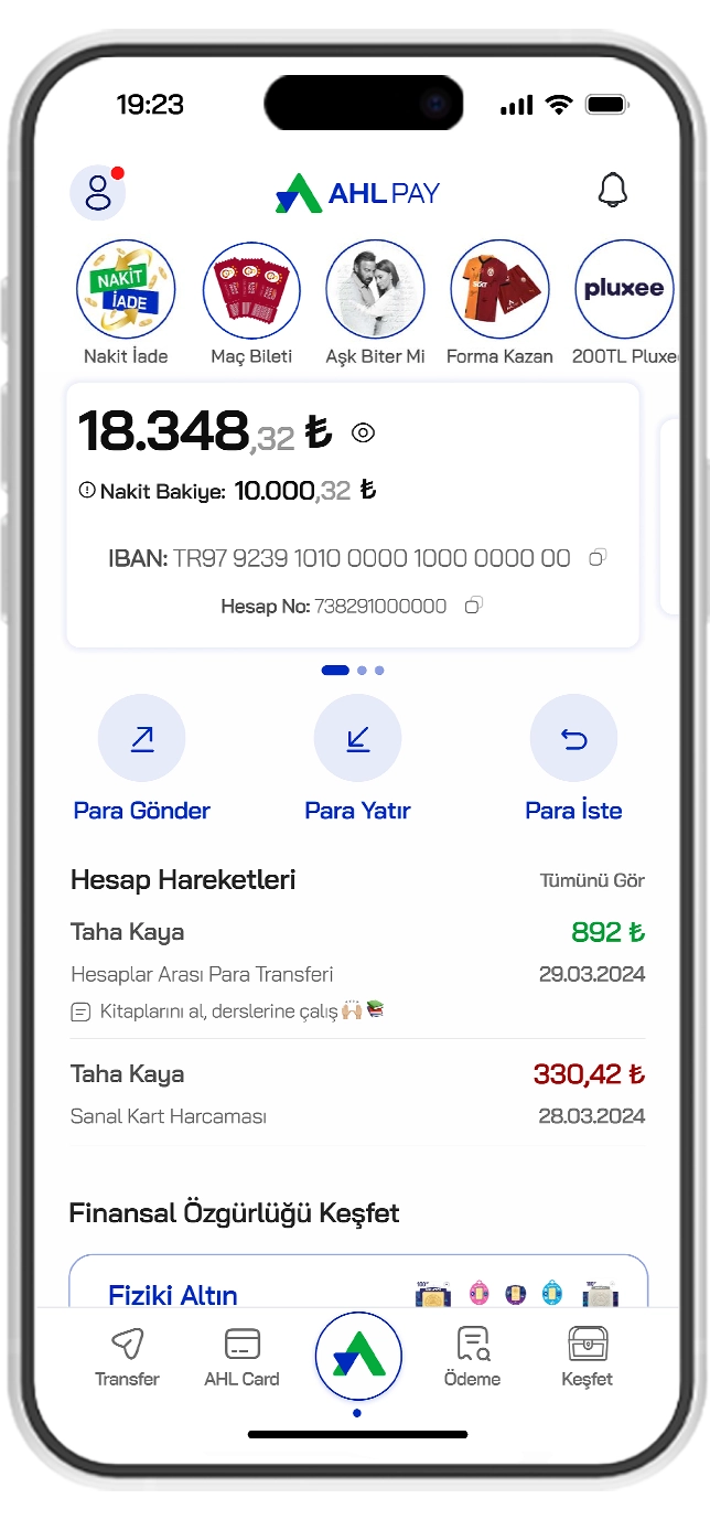 App screen